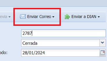 Envío de Facturas por Correo