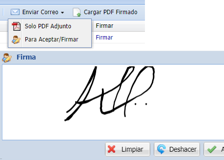 Firma de Consentimientos